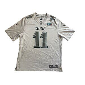 Nike Philadelphia Eagles AJ Brown Super Bowl LVII Jersey Mens 2XL